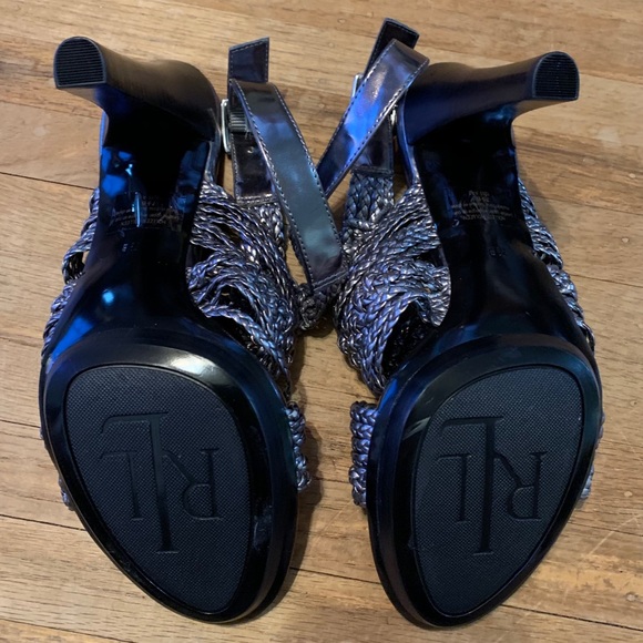 Ralph Lauren (Holleen) Braided with ankle strap - Picture 7 of 10